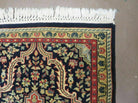 2' X 4' Vintage Handmade India Floral Oriental Wool Rug Carpet NICE - Jewel Rugs