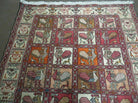 4' X 6' Vintage Russian Kilim Handmade Flat Soumak Weave Silk Wool Rug Organic - Jewel Rugs