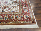 Karastan Rug 8'8" x 12, Ivory Tabrizz #700/710, Original Collection 700 Series Wool Karastan Area Rug, Karastan Carpet, Rugs for Living Room - Jewel Rugs