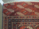 6' X 10' Antique Handmade Bokhara Turkoman Yamud Wool Rug Carpet NICE # 61 - Jewel Rugs