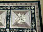 9' X 12' Handmade English Aubusson Savonnerie Design Needlepoint Wool Rug Nice - Jewel Rugs