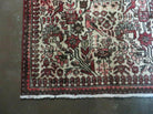 2' 5" X 13' Antique Handmade India Floral Oriental Wool Runner Rug Bird Animal Pictorial # 123 - Jewel Rugs