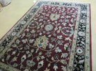 4' X 6' Handmade Finely Knotted Indian Agra Pattern Wool Rug Nice - Jewel Rugs