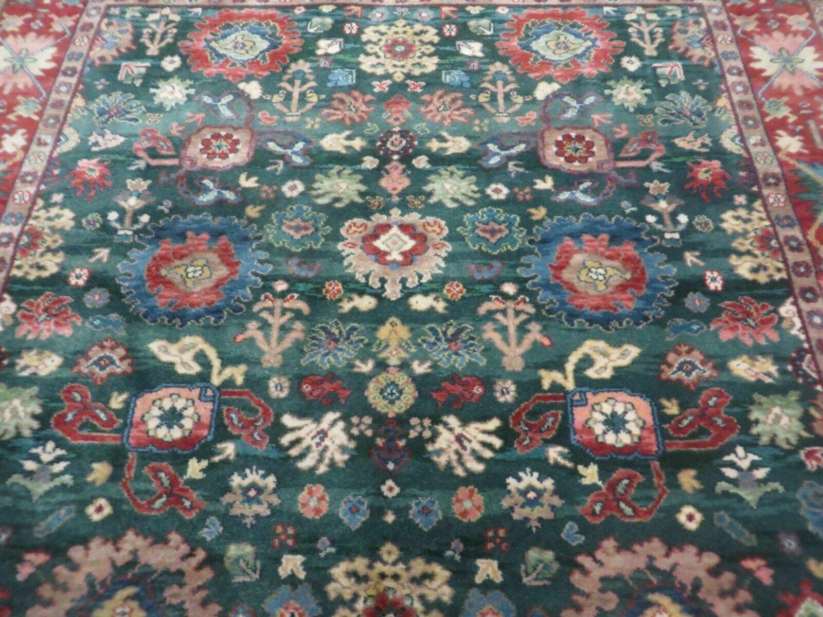 5' 9" X 9' Karastan Kuba Pattern 700 / 797 Wool rug American Made Nice - Jewel Rugs