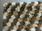 5' X 8' Ultra Plush Shag Rug Thick Pile Silky Rya Style Brown Tan Nice Rug # 82 - Jewel Rugs