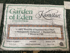 Karastan Garden of Eden Rug 8.8 x 11.8, Green Savonnerie 509/1733, Original Discontinued Karastan Rug, Floral Panel Wool Rug, Vintage Carpet - Jewel Rugs