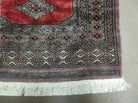 3' X 5' Vintage Handmade Pakistani Turkoman Bokhara Balouch Woven Wool Rug Nice - Jewel Rugs