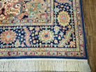 8' 8" X 12' Karastan Blue Heriz Serapi # 726 Wool RUG American Made Rare Nice - Jewel Rugs