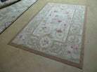 4' X 6' Handmade French Aubusson Weave Savonnerie Design Needlepoint Rug Nice - Jewel Rugs