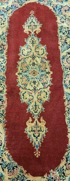 2' X 4' Handmade Chinese Floral Oriental Wool Rug Carpet Nice Red - Jewel Rugs