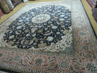 8' X10' Handmade Fine Chinese Oriental Floral Wool Silk Rug Hand Knotted Carpet - Jewel Rugs