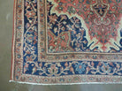 4' X 7' Antique Handmade India Oriental Wool Rug Fine Floral Vegetable Dyes Wow - Jewel Rugs