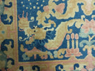 4' X 7' Antique Handmade Chinese Fette Peking Art Deco Wool Rug Butterfly Dragon - Jewel Rugs