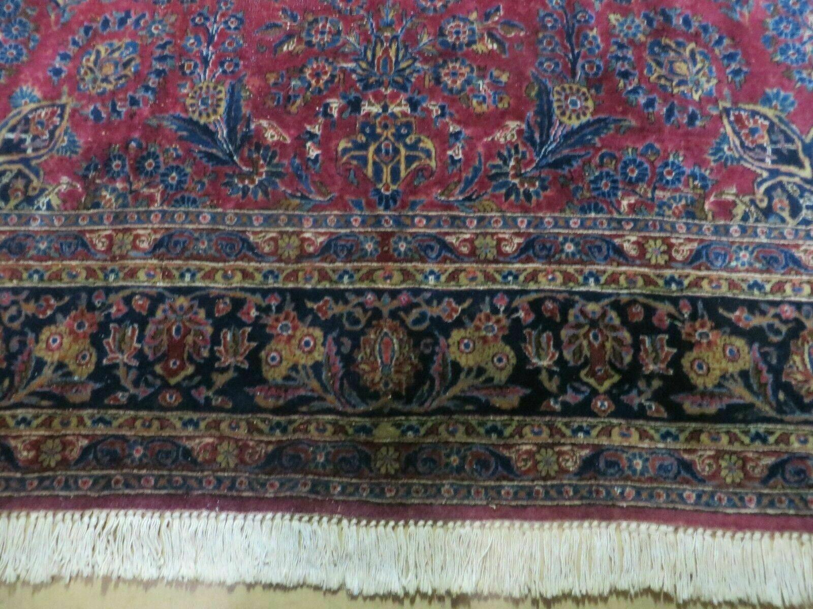 7' X 10' Antique Indian Manchester Wool Gandehar Hand Made Rug Nice - Jewel Rugs