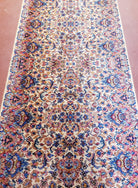 3 x 12 Karastan Rug Runner Wool Vintage Karastan Carpet Hallway Rug 12ft Long Runner Kitchen Runner - Jewel Rugs