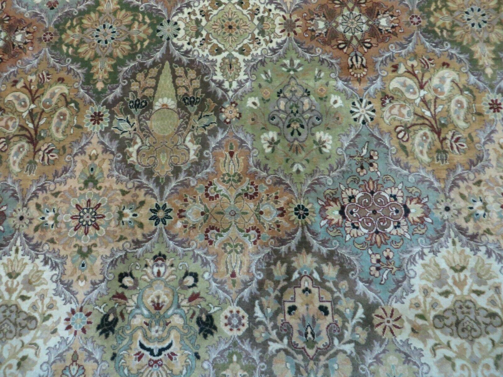 8' X 10' Safavieh Handmade Pakistan Oriental Floral Wool Rug Hand Knotted Organic - Jewel Rugs