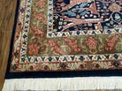 12' X 15' Vintage Finely Woven Handmade Indian Allover Design Wool Rug Palace size Nice - Jewel Rugs