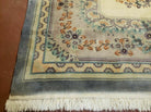 8'6" X 11' Handmade Chinese Aubusson Rug Plush Carving Carpet 90 Line Sculpture - Jewel Rugs