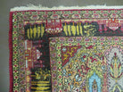 4' X 6' Antique 1920s Handmade Turkish Mehrab Design Wool Rug Lantern Beautiful - Jewel Rugs