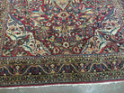 3' 5" X 5' Antique Handmade Indian Agra Fine Weave Wool Rug Organic dye Nice - Jewel Rugs