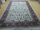 6' X 9' Vintage Handmade Fine Chinese Floral Oriental Wool Rug Carpet Beige - Jewel Rugs