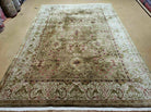 6' X 9'Ethan Allen Handmade India Jaipur Wool Rug Carpet Nice - Jewel Rugs