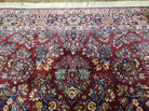 8' 8" X 10' 6" Karastan # 700 Red Saroukk # 785 Wool Rug American Made Beauty - Jewel Rugs