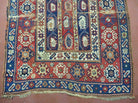 4' X 9' Antique 1880s Handmade Caucasian Shirvan Kazak Wool Rug Repairman Dream - Jewel Rugs