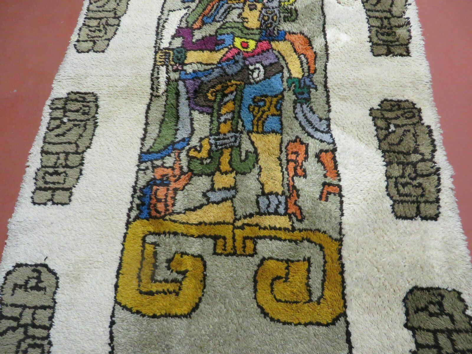 4' X 7' Vintage Handmade Knotted Tribal Nomadic Shag Wool Rug Carpet Prince - Jewel Rugs