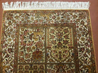 2'6" X 6' Handmade Wool Indian Kashmir Wool Short Runner Rug Nice Deer Vase Gold Nice - Jewel Rugs