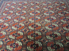 6' X 10' Antique Handmade Bokhara Turkoman Yamud Wool Rug Carpet NICE # 61 - Jewel Rugs