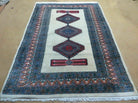 4' X 6' Vintage Handmade Bokhara Turkoman Pakistan Wool Rug Carpet Nice - Jewel Rugs