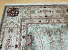 6' X 9' Vintage Handmade Fine Silk Rug Chinese Floral Hand Knotted Carpet Nice - Jewel Rugs