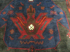 4' X 10' Antique Handmade Turkish Kazak Design Wool Rug # 629 - Jewel Rugs