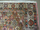 7' X 10' Antique Handmade Indian Wool Rug Floral Oriental Carpet Tribal Nice - Jewel Rugs