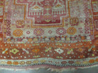 4' X 7' Antique 1920 Handmade Turkish Melas Prayer Design Wool Rug Organic # 62 - Jewel Rugs