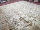 9' X 12' Vintage Handmade Turkish Oushak Tea Washed Wool Rug Carpet Nice - Jewel Rugs