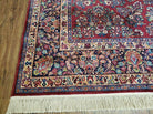 10' X 14' Karastan #700 Red Sarouk # 785 Wool RUG American Made Beauty - Jewel Rugs