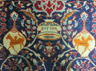 3' 6" X 5' 5" Vintage Fine India Floral Oriental Handmade Wool Rug Sufism Nice - Jewel Rugs