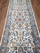 2'9" X 13' 6" Oriental Runner Rug, Top Quality Hand-Knotted Wool Rug Runner Beige 13ft Runner, 14ft Runner, Long Runner, Hallway Rug, Nice - Jewel Rugs