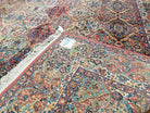 10x14 Karastan Multicolor Panel Kirman Rug #700/717, Multipanel Karastan Carpet, 10 x 14 Wool Karastan Rug, Discontinued Original Karastan - Jewel Rugs