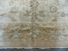 6' X 9' Antique Handmade Turkish Oushak Wool Rug Carpet Nice - Jewel Rugs