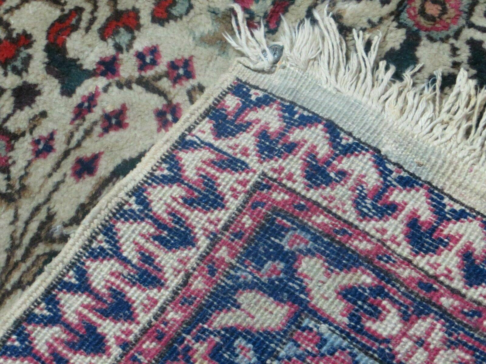 7' X 10' Semi Antique Handmade Turkish Sevas Kayseri Wool Rug Carpet Organic - Jewel Rugs