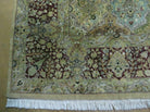 8' X 10' Safavieh Handmade Pakistan Oriental Floral Wool Rug Hand Knotted Organic - Jewel Rugs