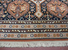 8' x 11' Vintage Power Loomed Couristan European Wool Rug Belgium Birds Nice - Jewel Rugs