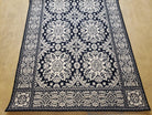 4x6 Power-Loomed Rug Dark Navy Blue & Ivory Oriental Carpet Nice - Jewel Rugs