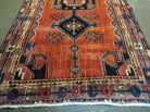 4' 3" X 8' 3" Antique Handmade Turkish Wool Rug # 121 - Jewel Rugs