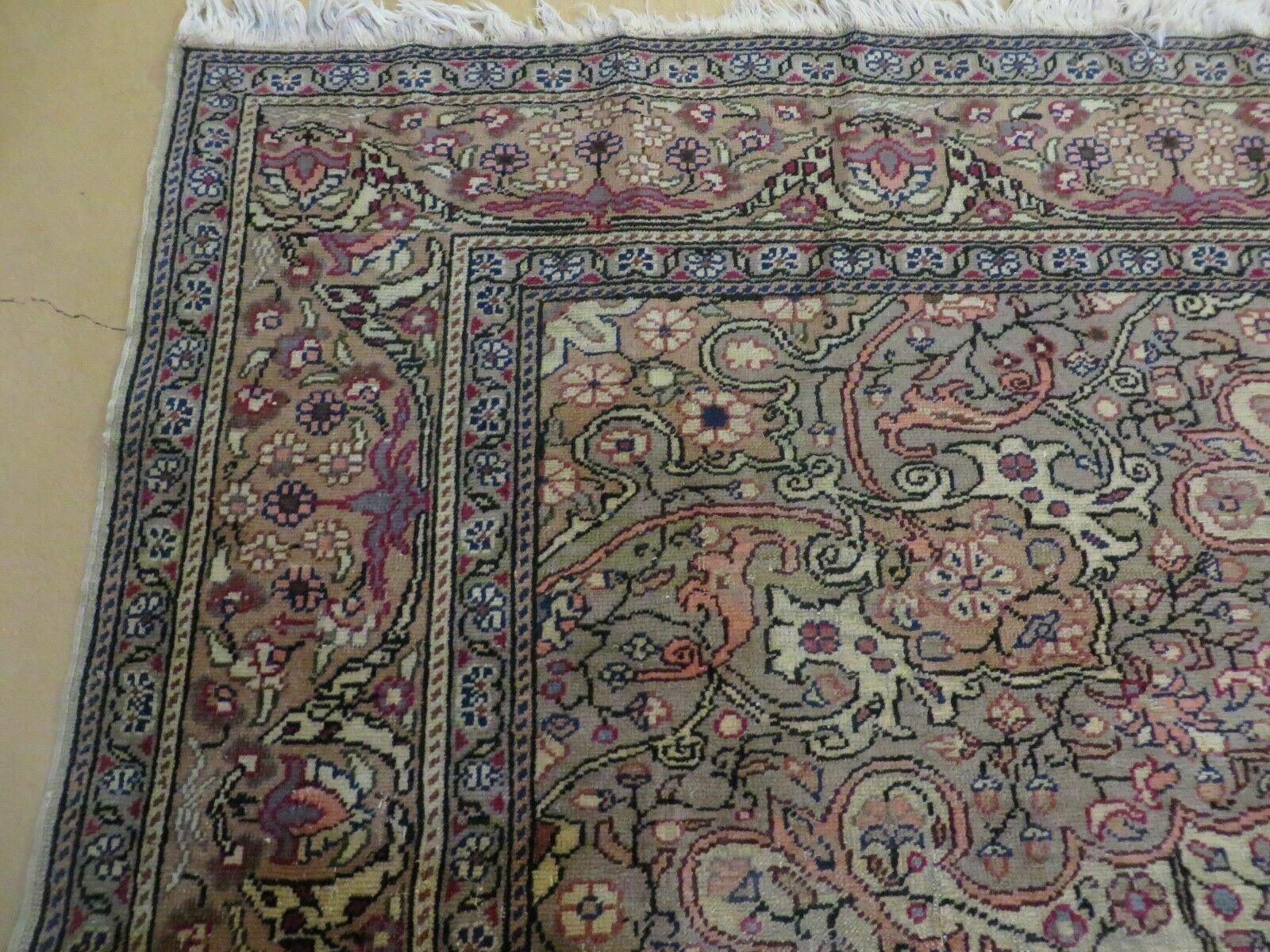 6' X 10' Vintage Handmade Turkish Sevas Kayseri Wool Rug Carpet Nice - Jewel Rugs