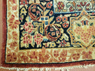 9' X 12' Authentic Antique Oriental Floral Red Allover Medallion Wool Rug Beauty - Jewel Rugs