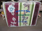 6' 6" X 9' 7" Rug In A Bag Spread Acrylic Velvet Great Gift Burgundy New - Jewel Rugs